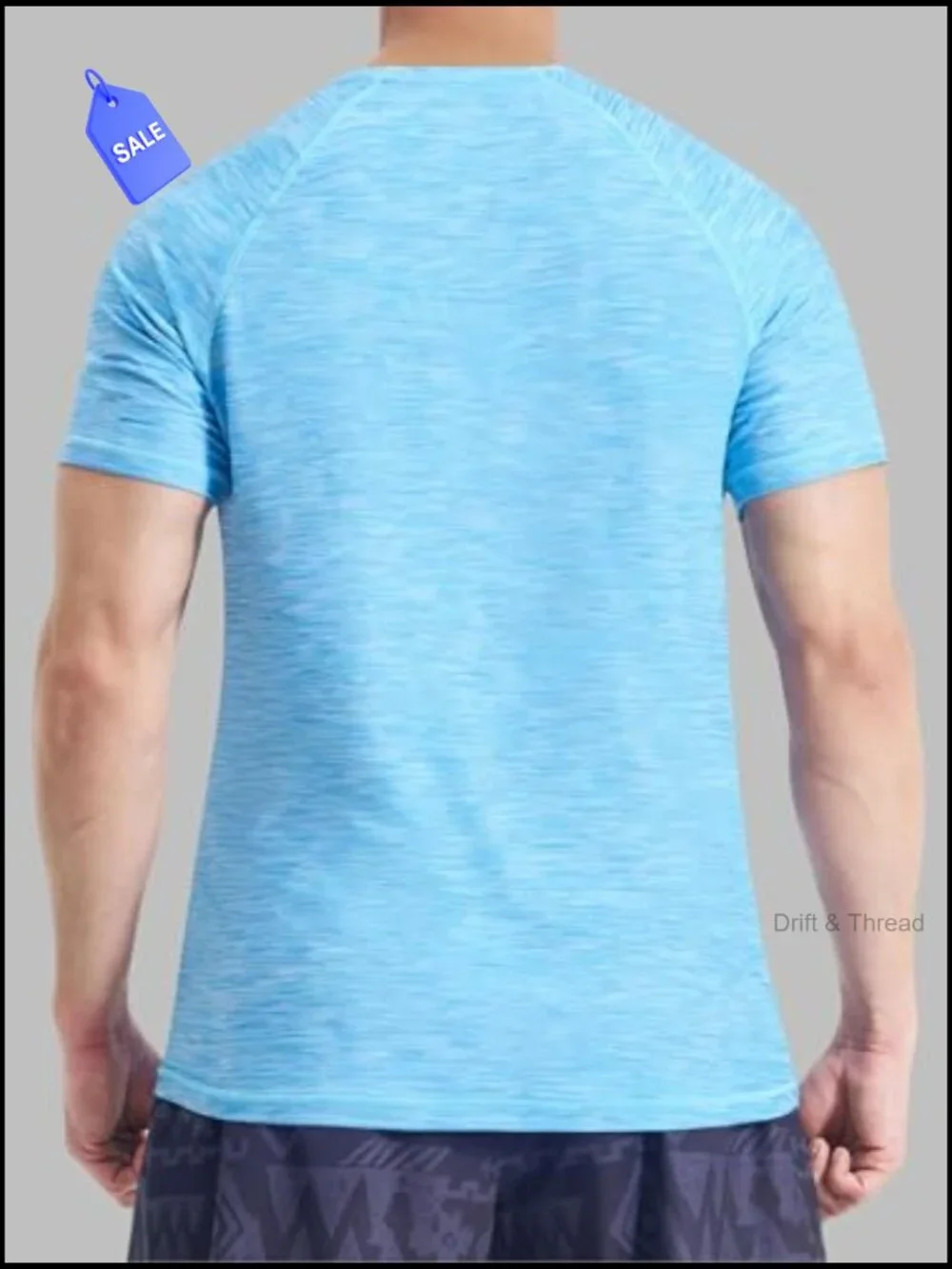 Men's UPF 50+ Rash Guard Quick Dry Sun Protection Swim Shirt Tee